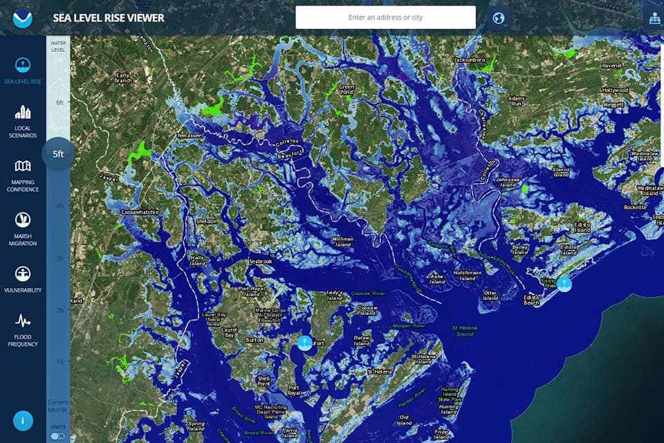 Rising sea levels raging storms егэ. Уровень моря. Карта уровня моря. Карта мира с уровнем моря. Sea Level Rise Map.